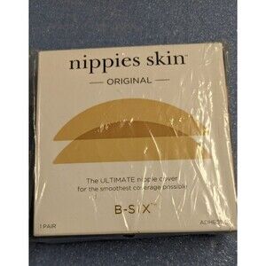 New In Box~Nippies Skin Original One Pair Smooth Coverage Fits A-C Cups